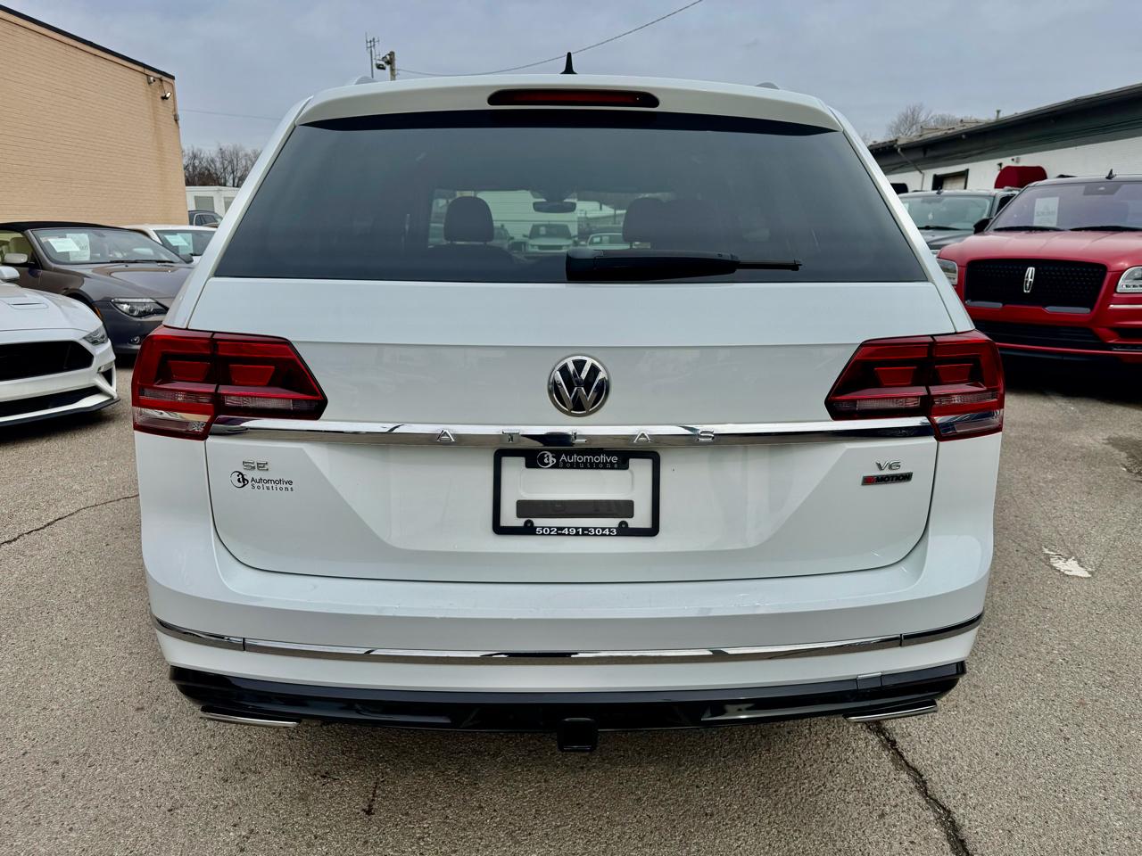 Volkswagen Atlas V6 SE w/Technology R-Line 4MOTION 2019