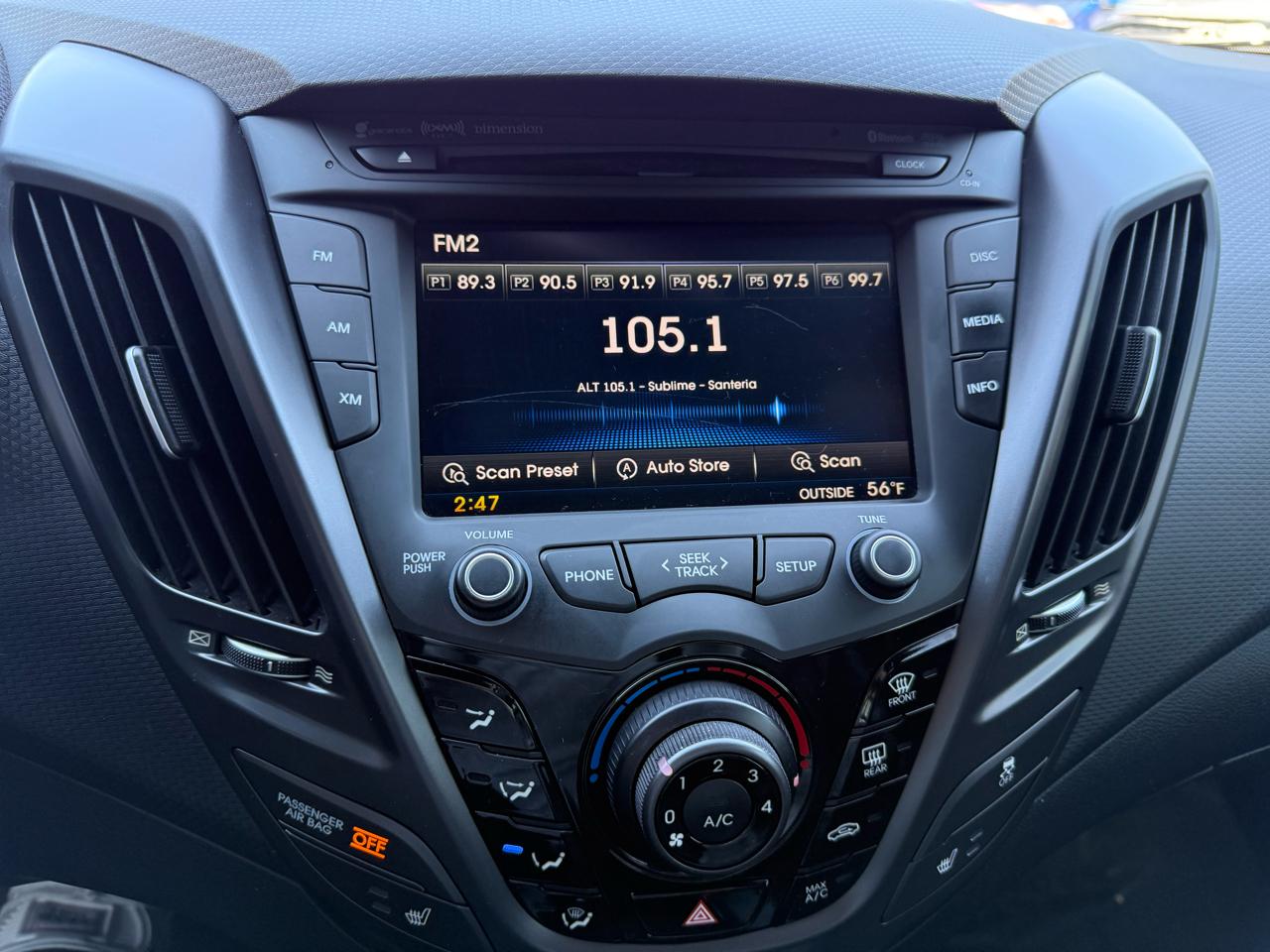 Hyundai Veloster Turbo 6AT 2016