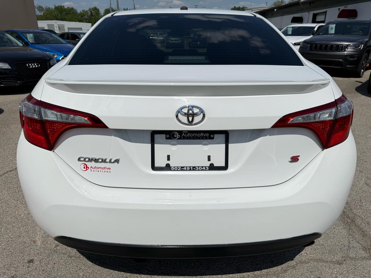 Toyota Corolla S 2016
