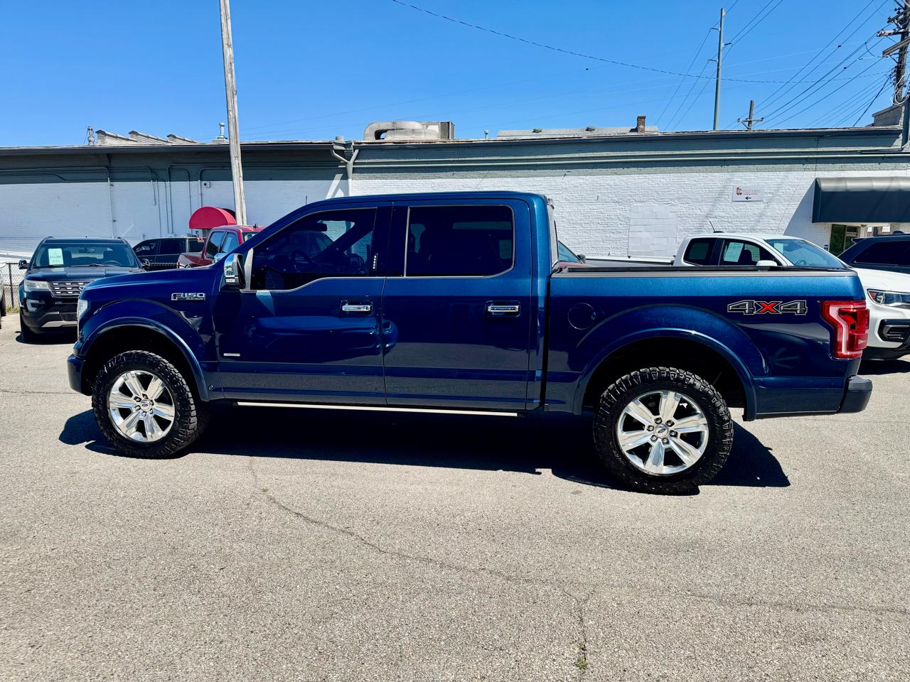 Ford F-150 4WD SuperCrew 157" Platinum 2016