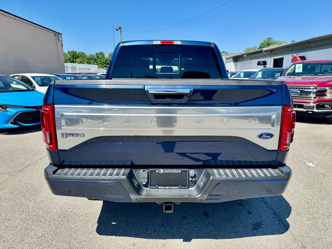 Ford F-150 4WD SuperCrew 157" Platinum 2016