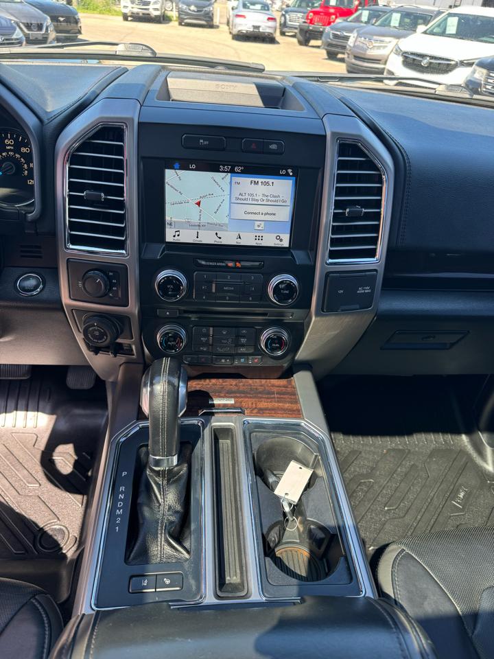 Ford F-150 4WD SuperCrew 157" Platinum 2016