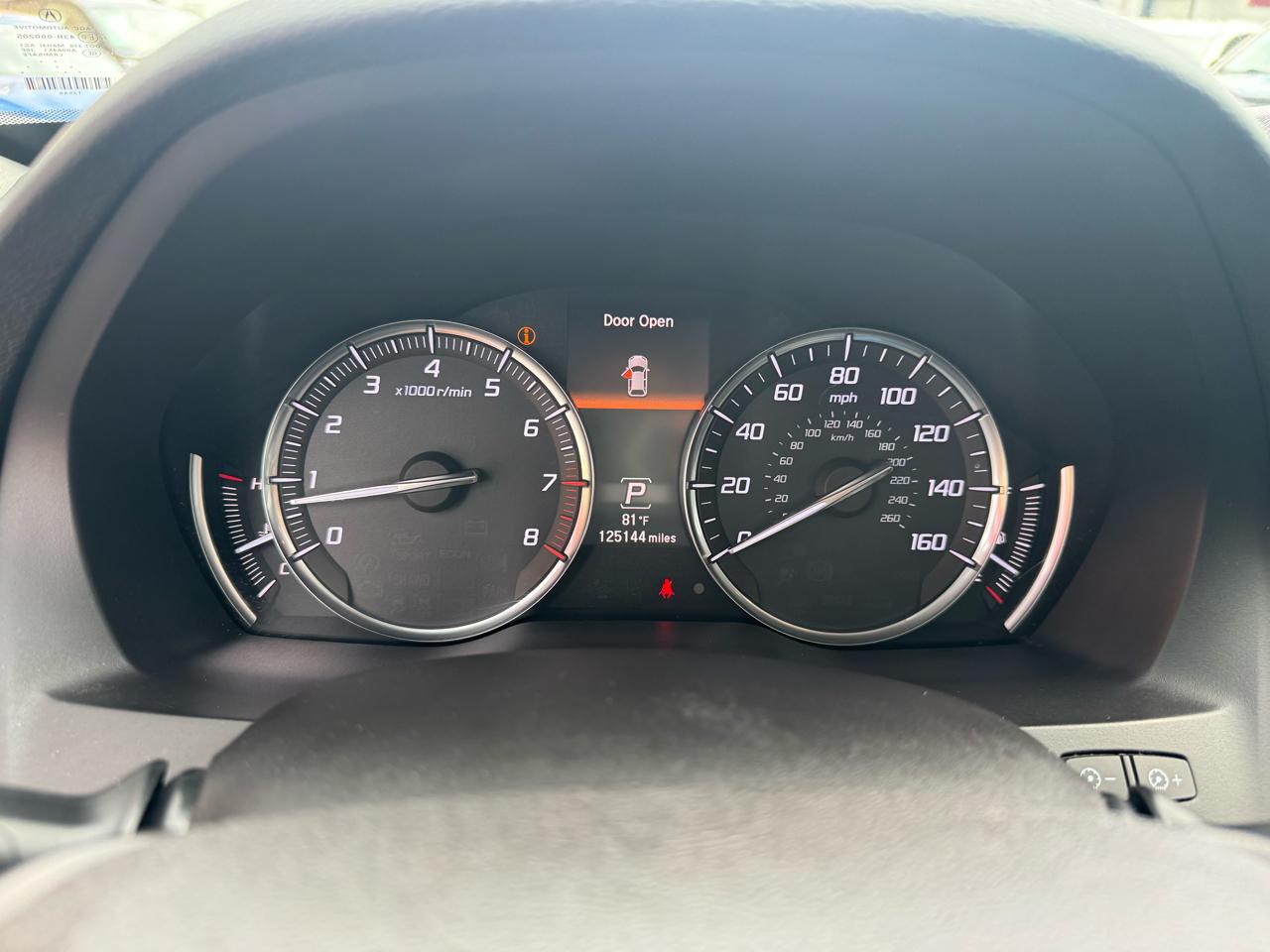 Acura MDX SH-AWD 9-Spd AT w/Tech Package 2017