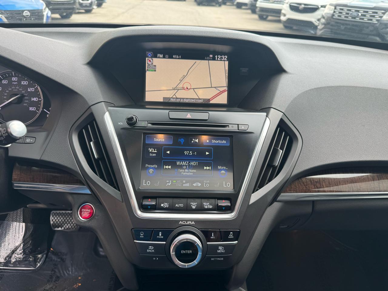 Acura MDX SH-AWD 9-Spd AT w/Tech Package 2017