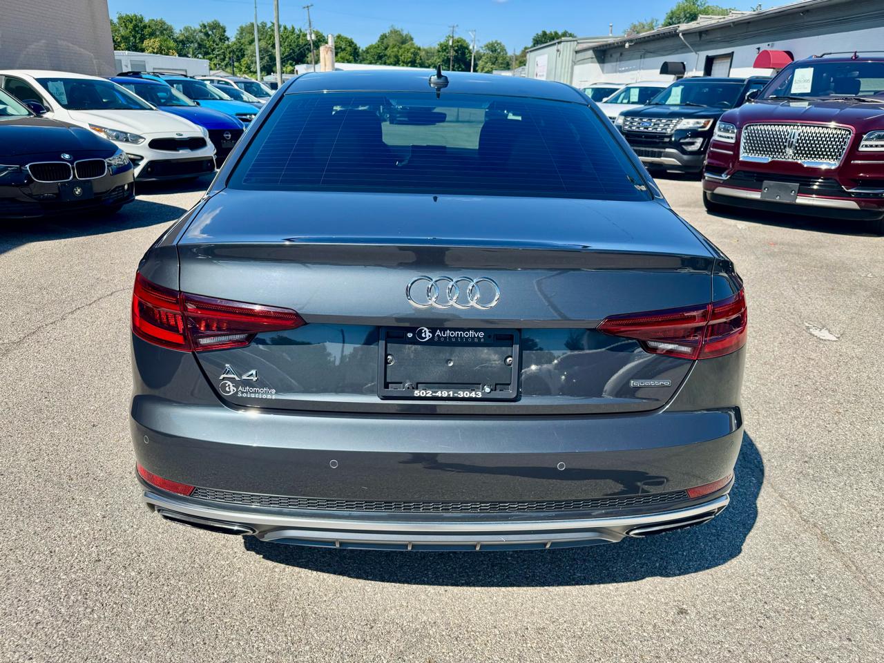 Audi A4 2.0 TFSI Premium Plus quattro 7A 2019