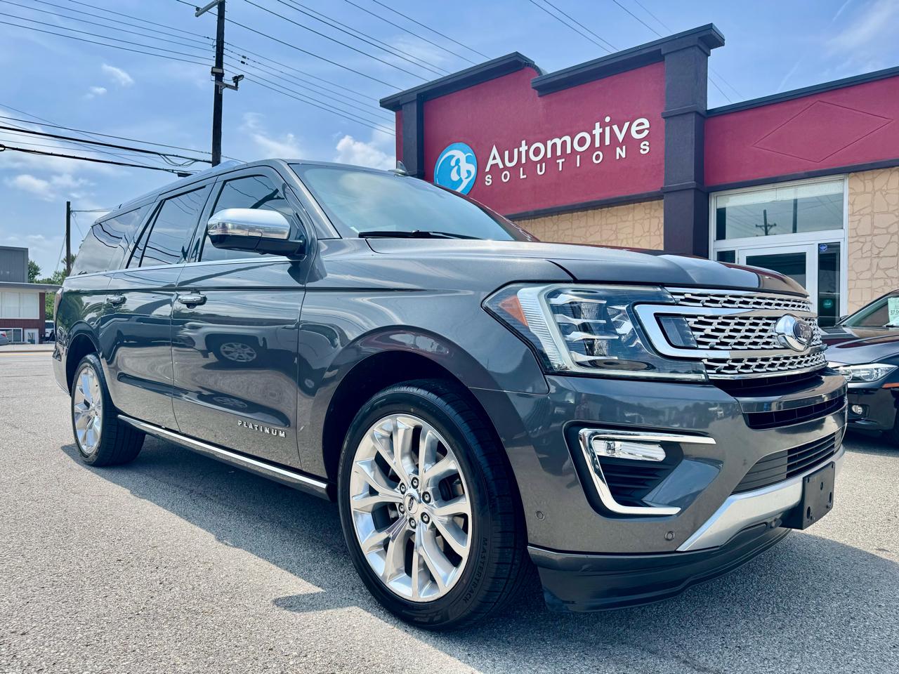 Ford Expedition MAX Platinum 2019