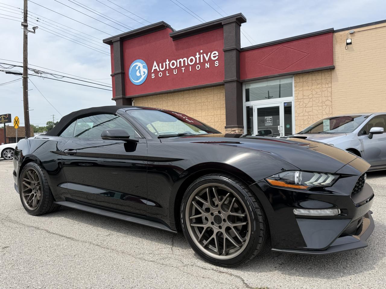 2018 Ford Mustang EcoBoost Premium Convertible