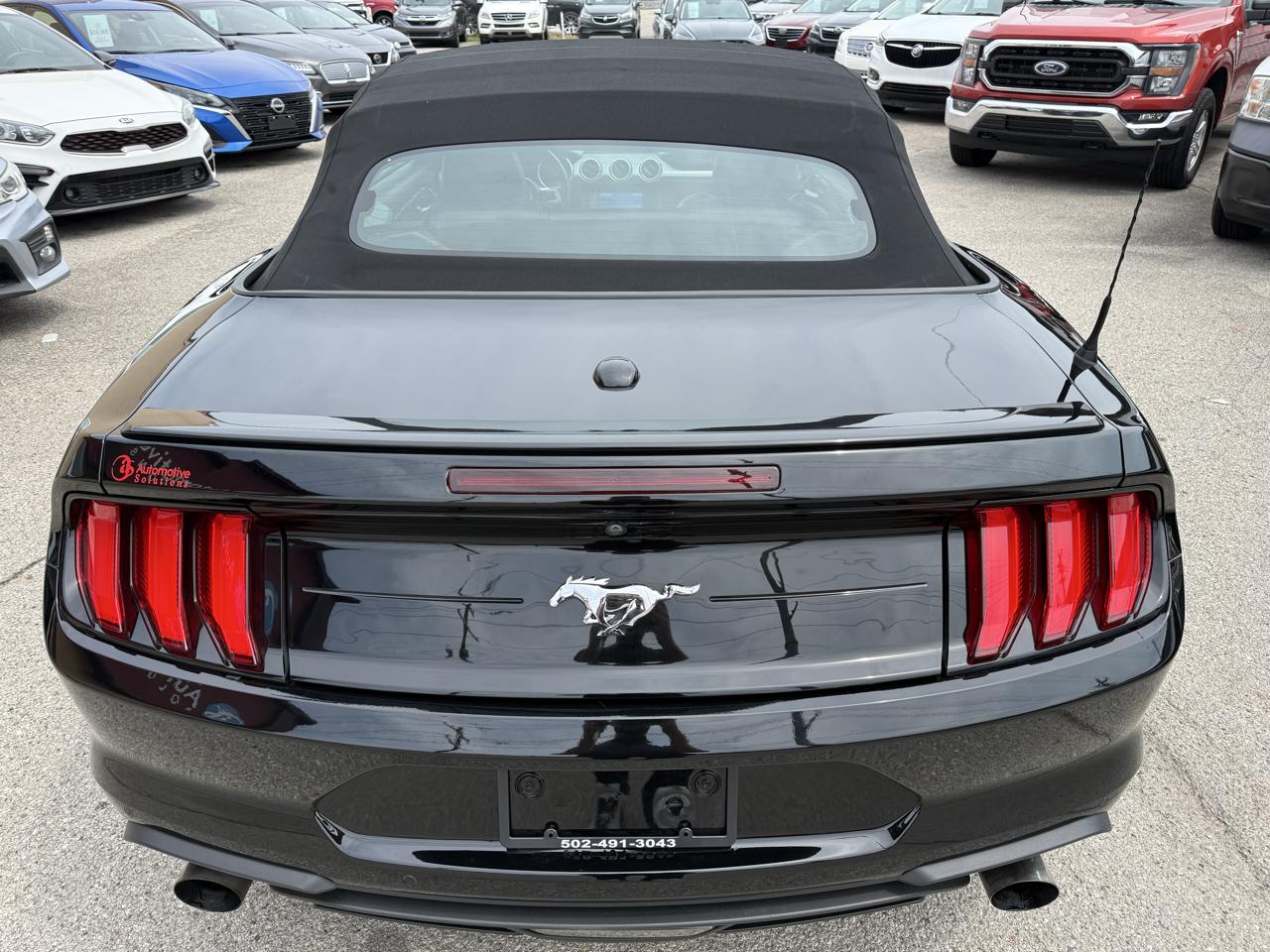 Ford Mustang EcoBoost Premium Convertible 2018