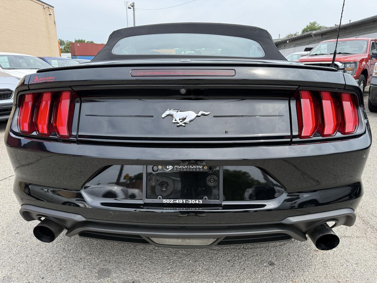 Ford Mustang EcoBoost Premium Convertible 2018