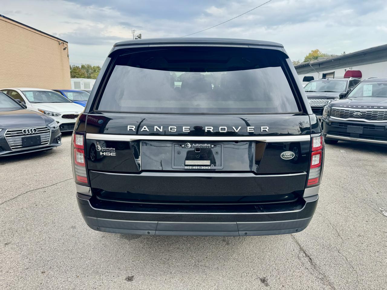 Land Rover Range Rover 3.0L V6 Supercharged HSE 2014