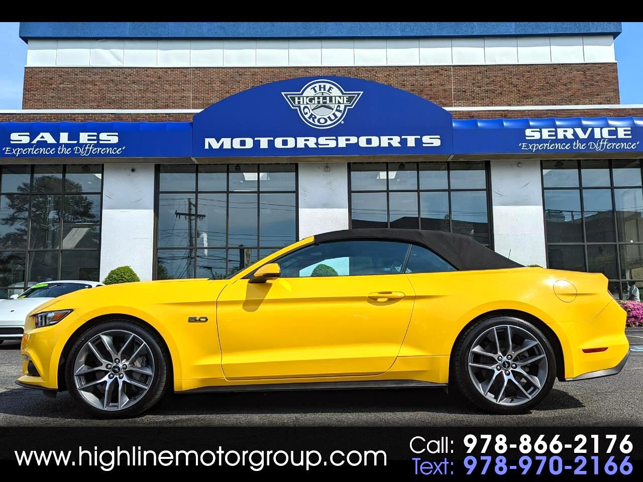 Ford Mustang 2dr Conv GT Premium 2015