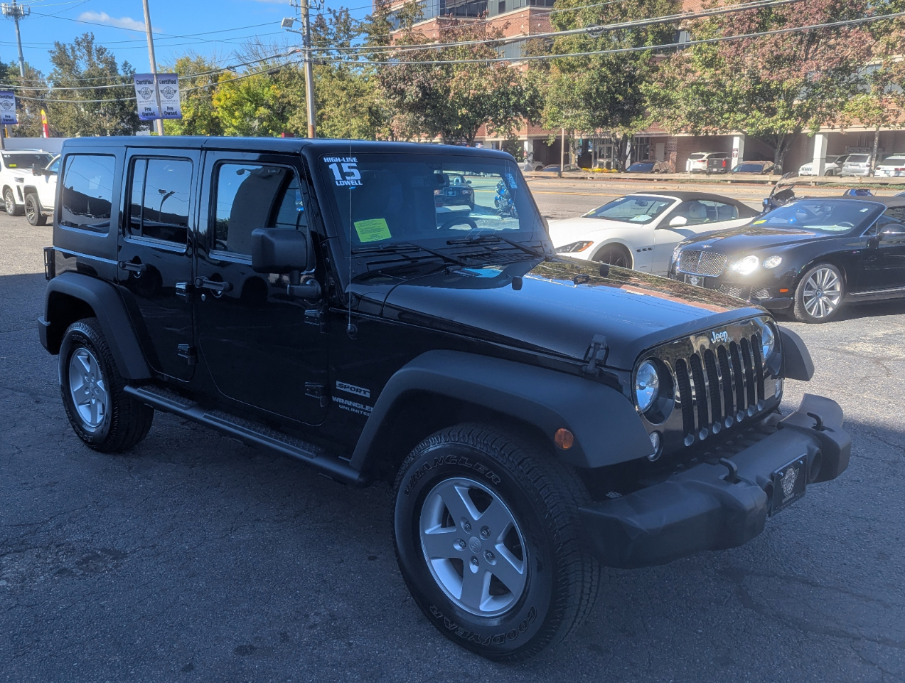 2015 Jeep Wrangler Unlimited Sport photo 4