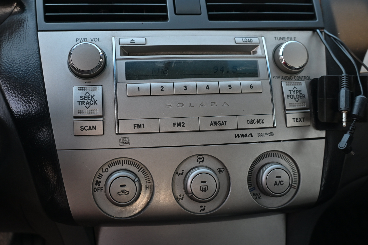 Toyota Camry Solara 2dr Conv V6 Auto SE Sport (Natl) 2007