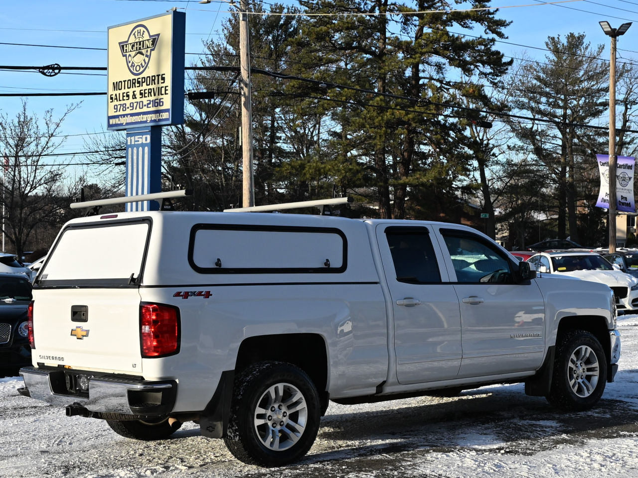 Chevrolet Silverado 1500 4WD Double Cab 143.5" LT w/1LT 2018