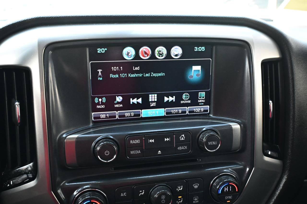 Chevrolet Silverado 1500 4WD Double Cab 143.5" LT w/1LT 2018