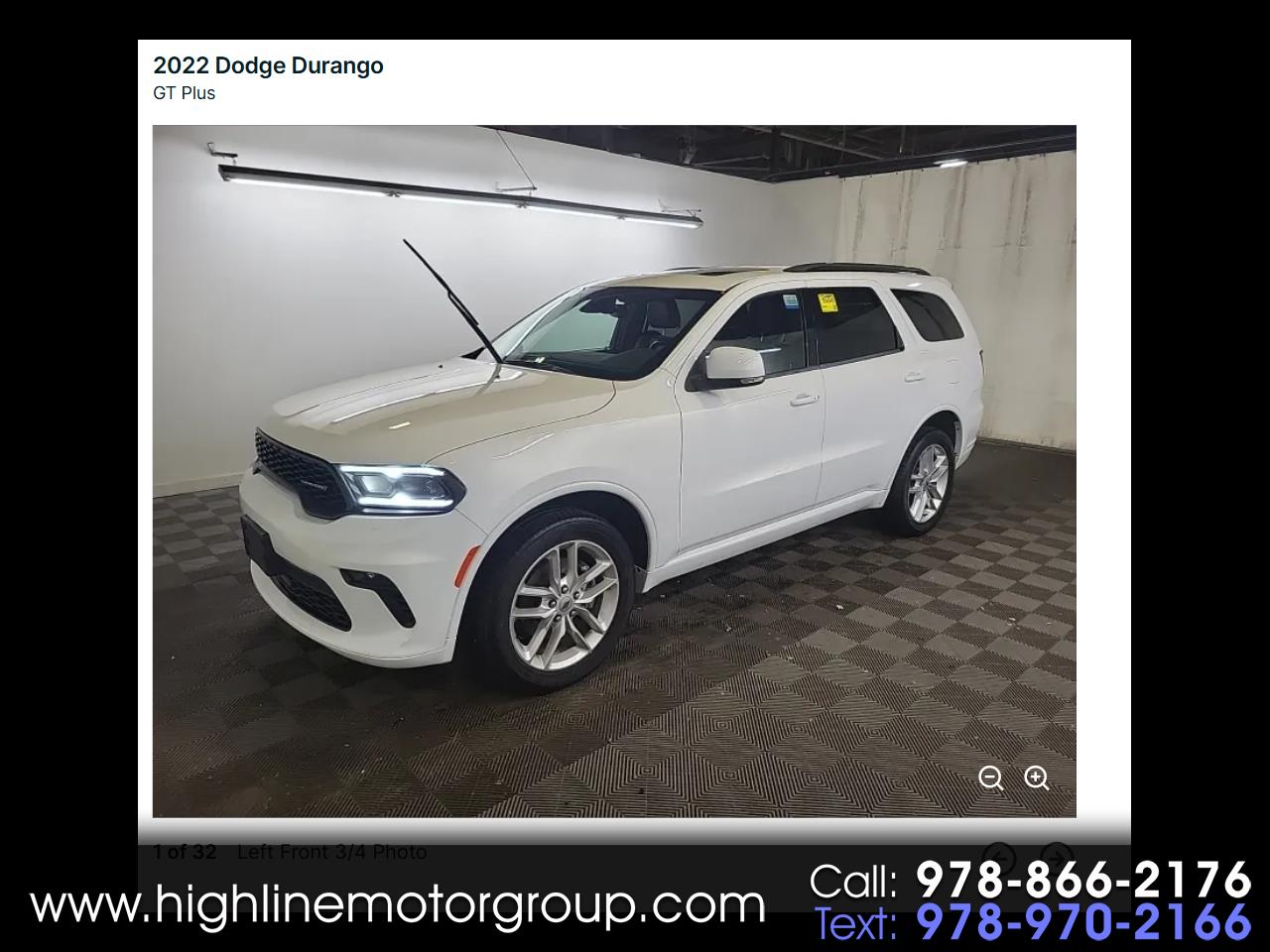 Dodge Durango GT Plus AWD 2022