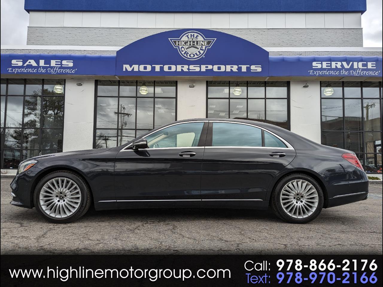 2018 Mercedes-Benz S-Class S 560 4MATIC AWD