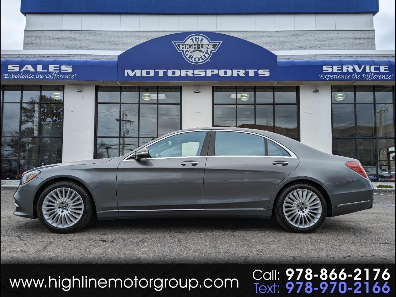 Mercedes-Benz S-Class S 560 4MATIC Sedan 2019