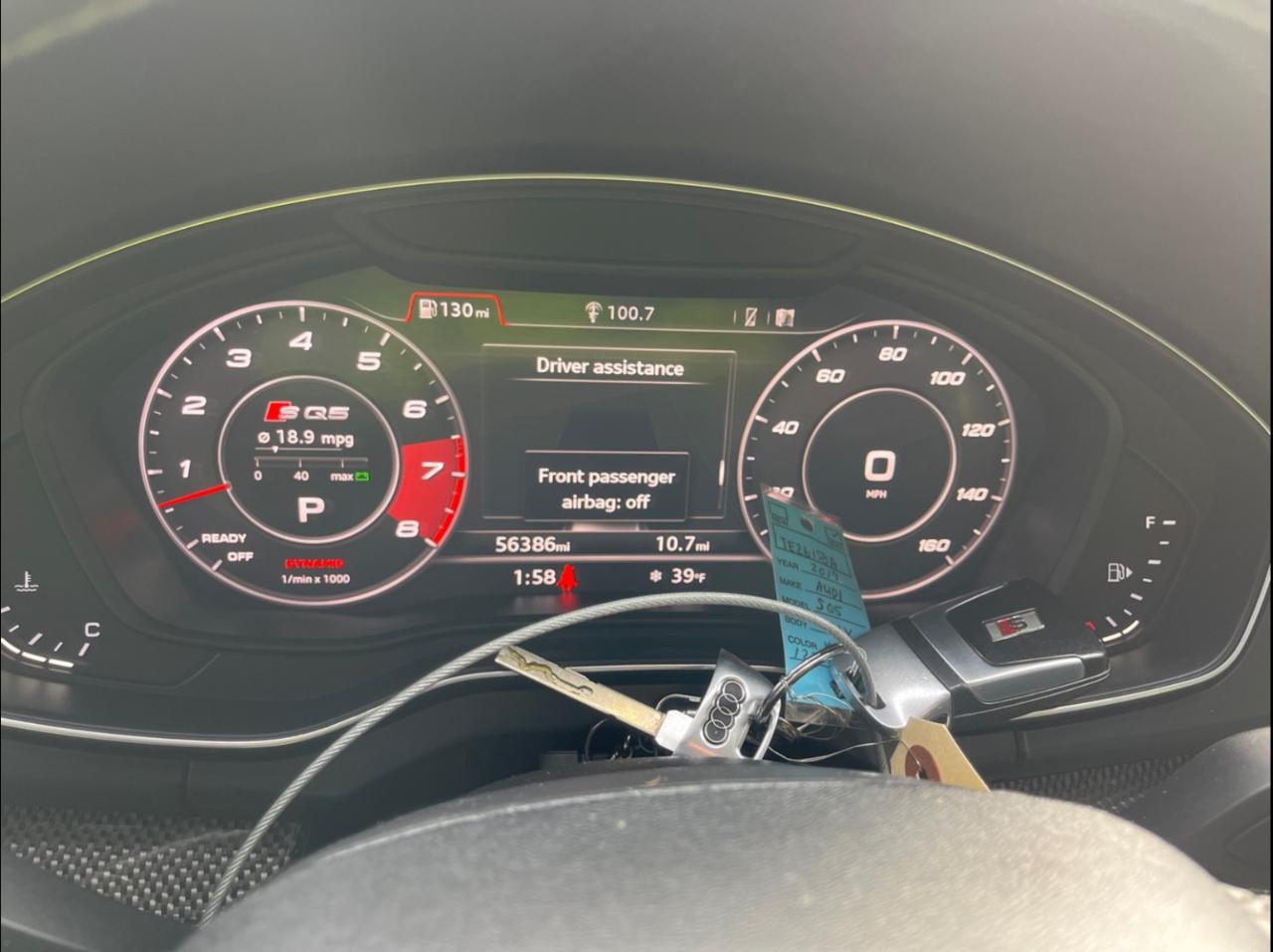 Audi SQ5 Premium Plus 3.0 TFSI quattro 2019