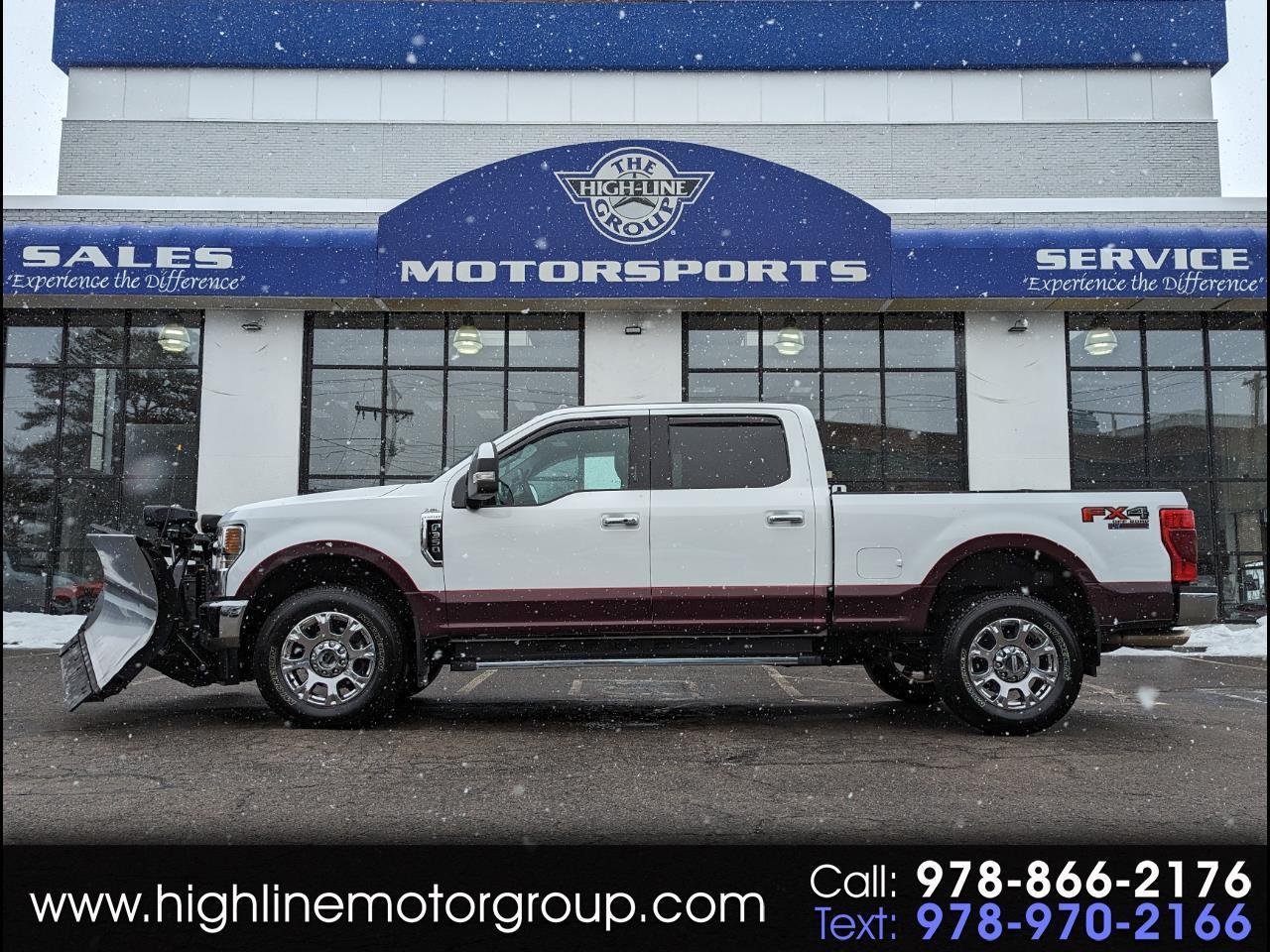 2022 Ford Super Duty F-350 SRW LARIAT 4WD Crew Cab 8' Box