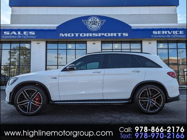 White 2020 Mercedes-Benz GLC AMG GLC 43 4MATIC SUV / Crossover All-Wheel Drive Automatic