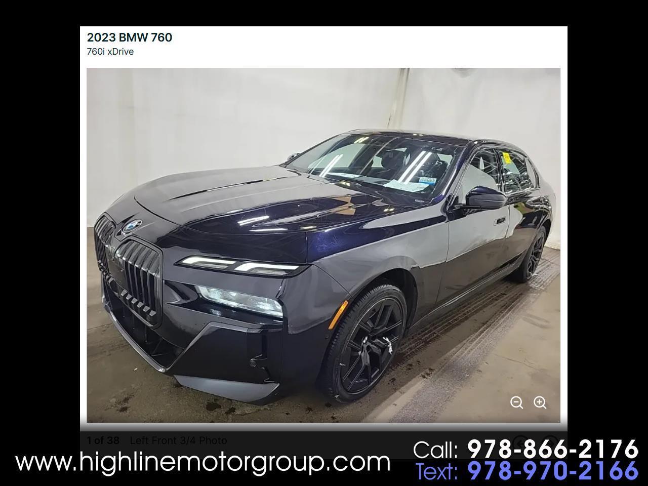 BMW 7 Series 760i xDrive Sedan 2023