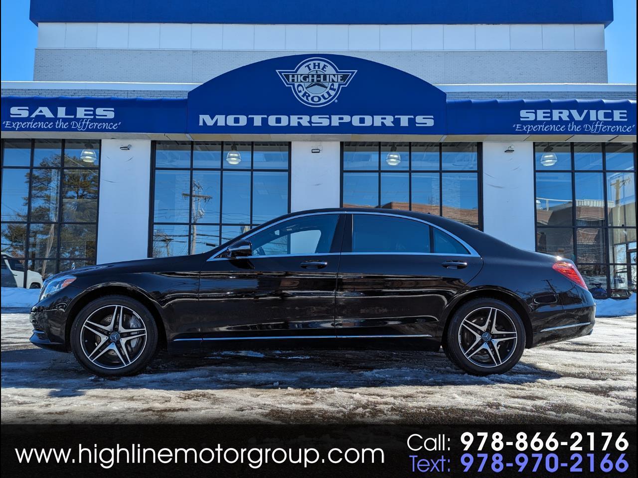 2015 Mercedes-Benz S-Class S 550 4MATIC