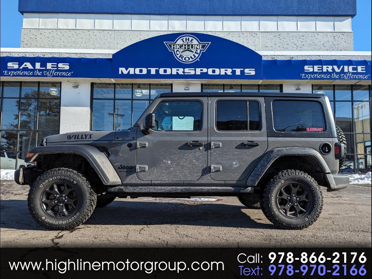 Jeep Wrangler Unlimited Willys 4x4 2022