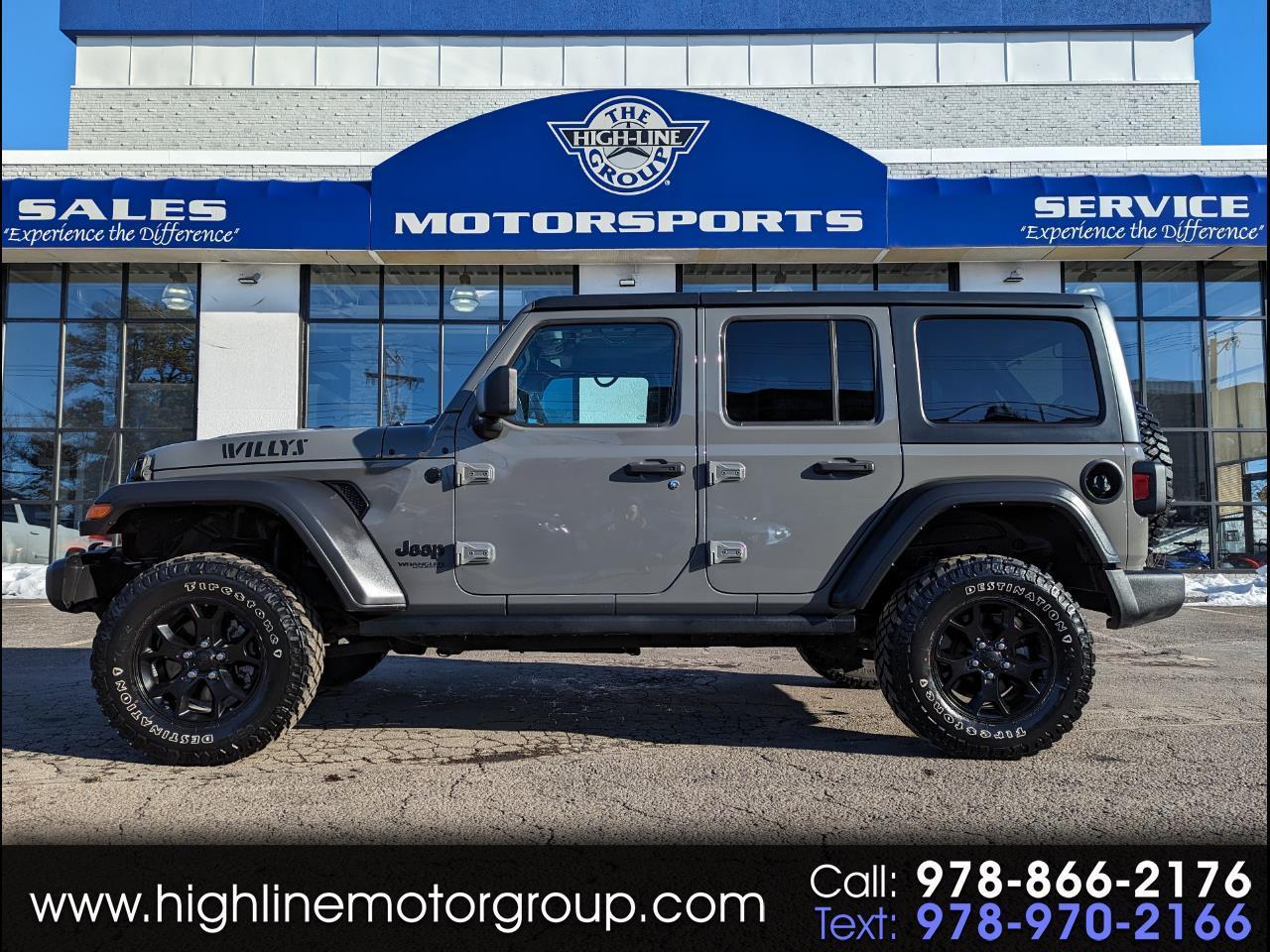Jeep Wrangler Unlimited Willys 4x4 2022