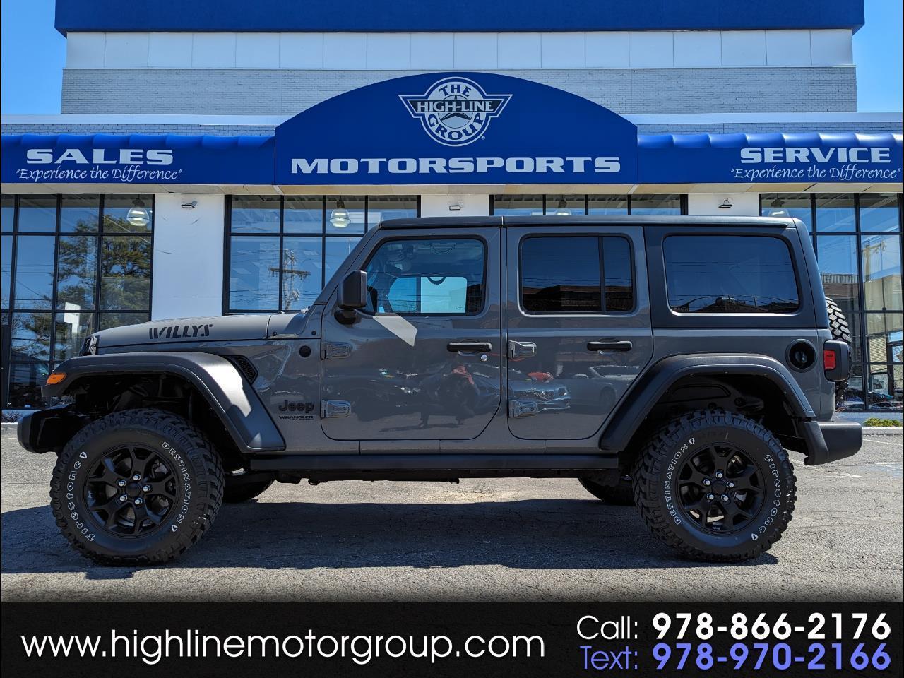 Jeep Wrangler Unlimited Willys 4x4 2022
