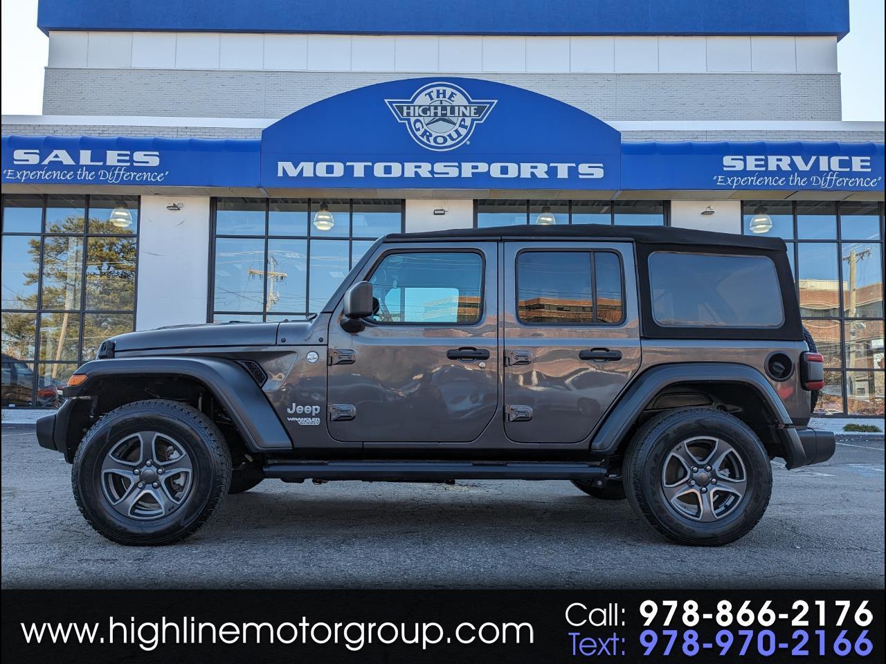 Jeep Wrangler Unlimited Sport S 4x4 2019