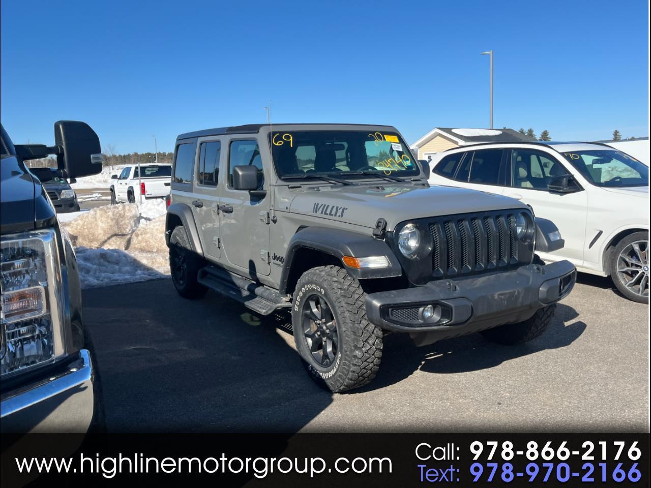 Jeep Wrangler Unlimited Willys Sport 4x4 2020
