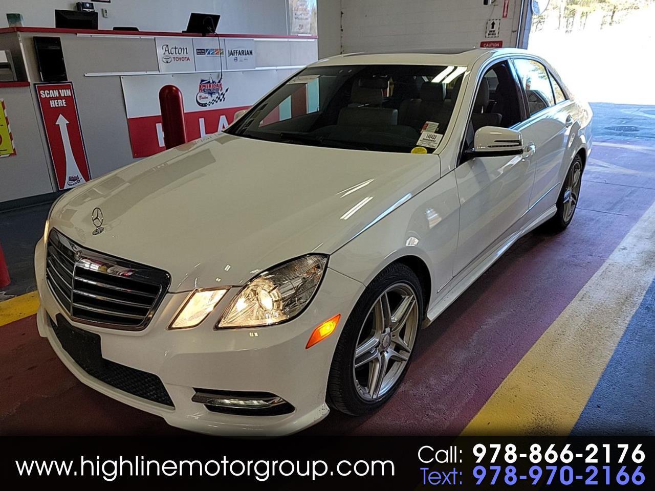 Mercedes-Benz E-Class 4dr Sdn E 350 Sport 4MATIC *Ltd Avail* 2013