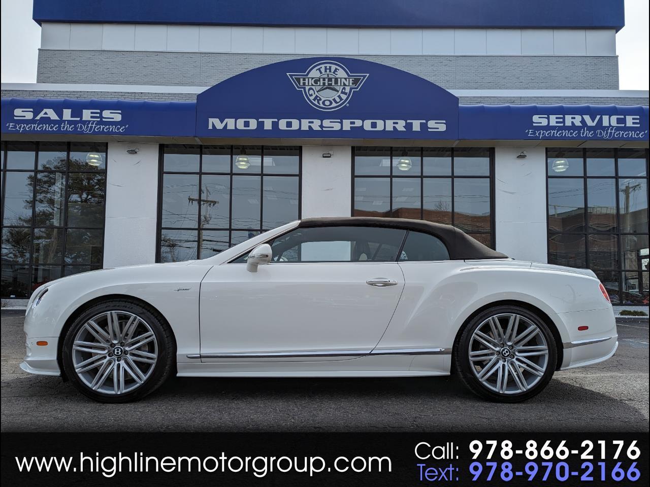 Bentley Continental GT Speed 2dr Conv 2015