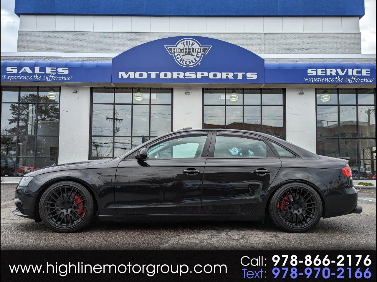 2013 Audi A4 4dr Sdn Auto quattro 2.0T Premium Plus