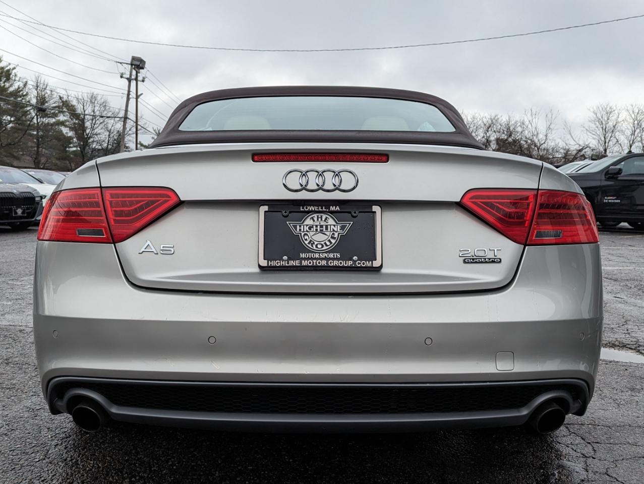 Audi A5 2dr Cabriolet Auto quattro 2.0T Premium Plus 2015