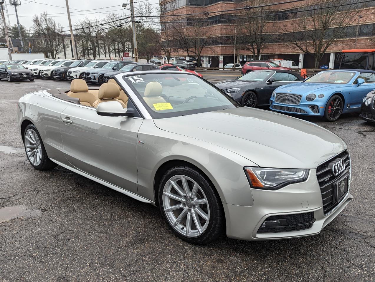 Audi A5 2dr Cabriolet Auto quattro 2.0T Premium Plus 2015