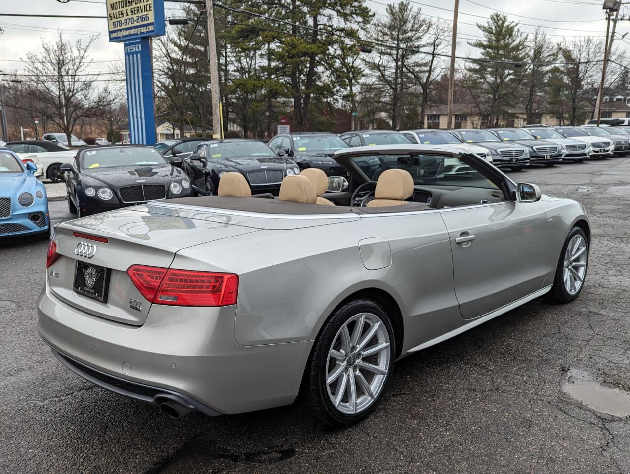 Audi A5 2dr Cabriolet Auto quattro 2.0T Premium Plus 2015