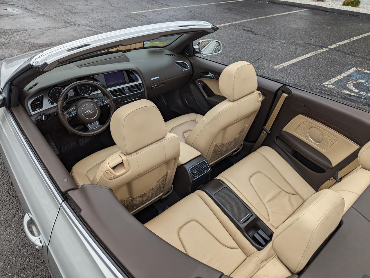 Audi A5 2dr Cabriolet Auto quattro 2.0T Premium Plus 2015