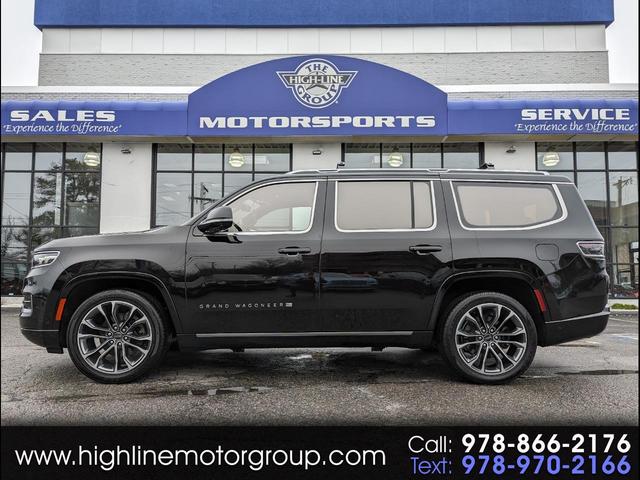Black 2022 Jeep Grand Wagoneer Series III 4WD SUV / Crossover Four-Wheel Drive Automatic