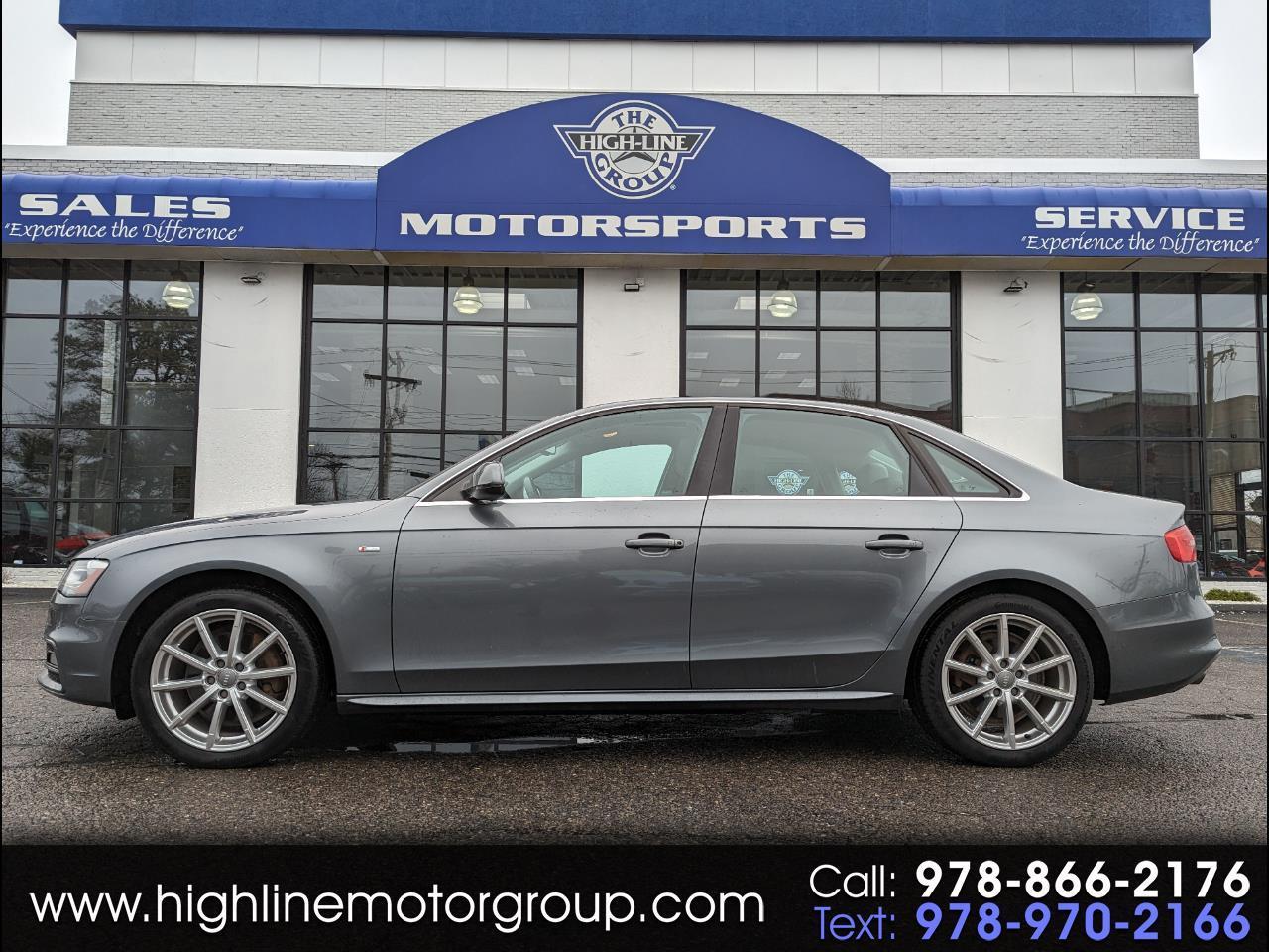 2016 Audi A4 Auto quattro 2.0T Premium Plus
