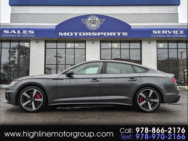 Gray 2024 Audi A5 Sportback quattro Premium Plus S Line 45 TFSI AWD Sedan All-Wheel Drive Automatic