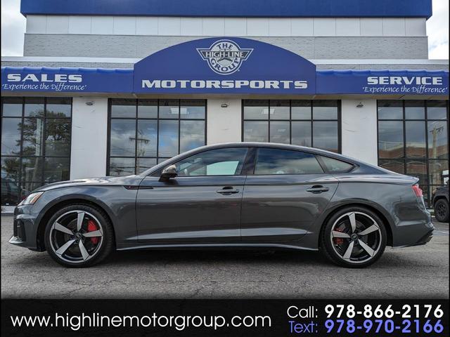 Gray 2024 Audi A5 Sportback quattro Premium Plus S Line 45 TFSI AWD Sedan All-Wheel Drive Automatic