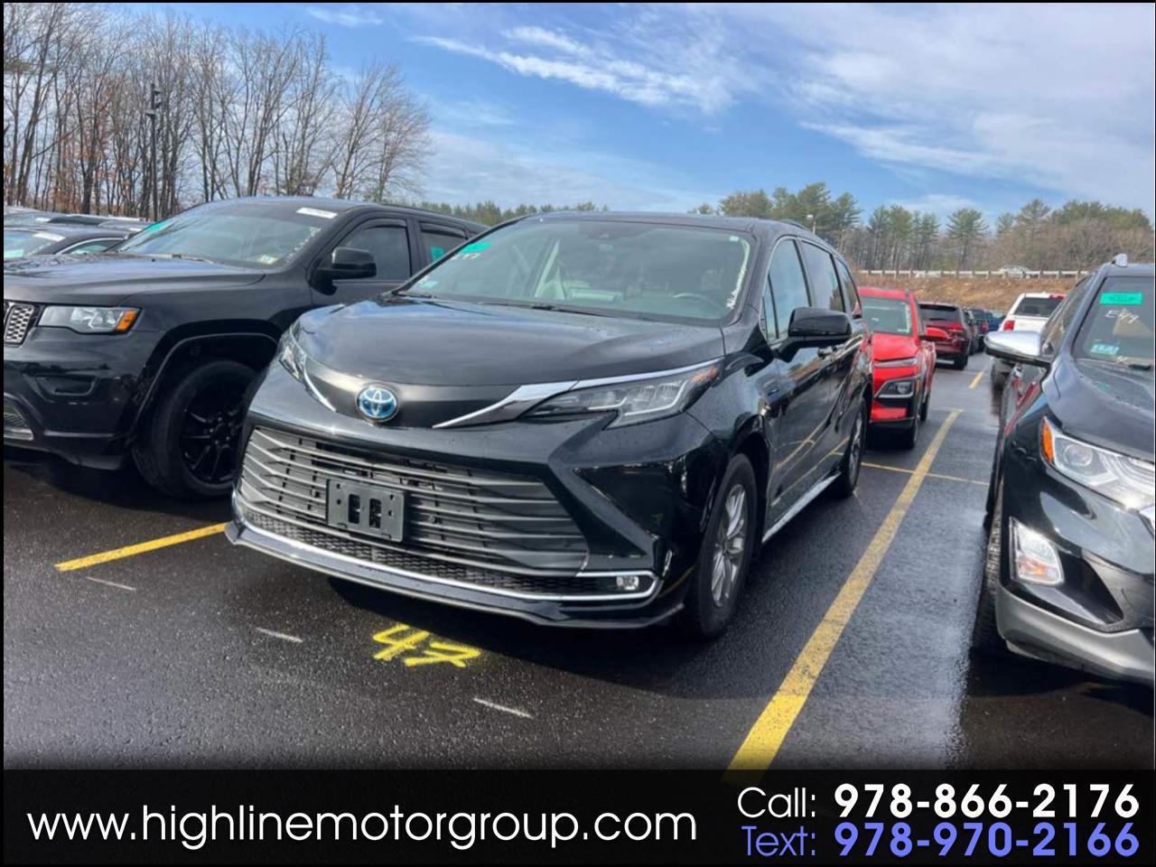 Toyota Sienna XLE AWD 7-Passenger (Natl) 2021