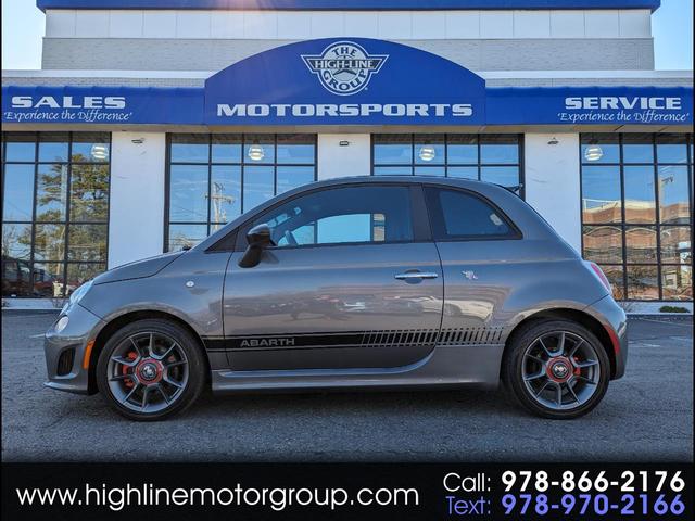 Gray 2013 FIAT 500 Abarth Convertible Convertible Front-Wheel Drive Manual