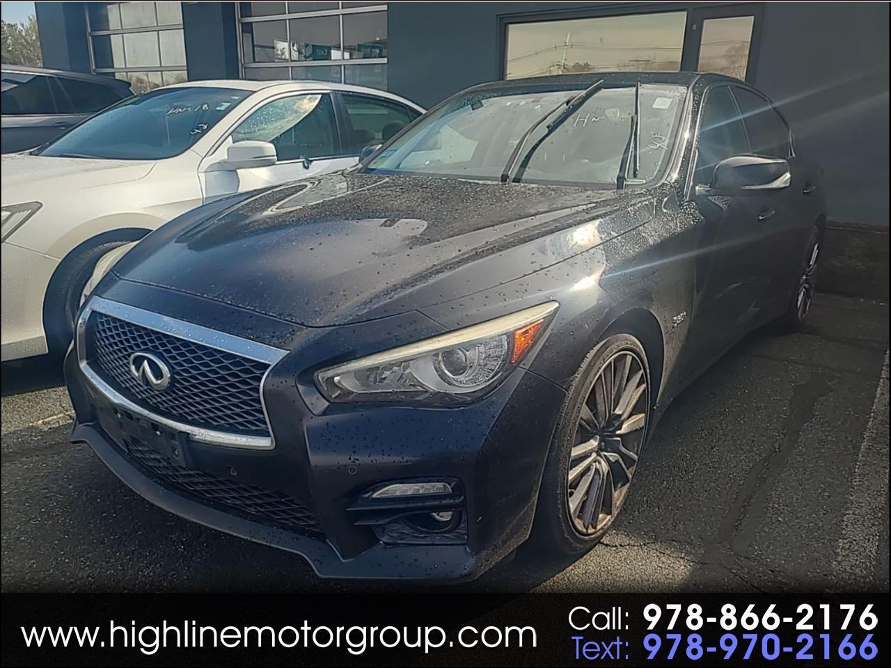 Infiniti Q50 4dr Sdn 3.0t Red Sport 400 AWD 2016