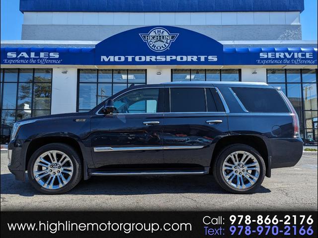 Blue 2019 Cadillac Escalade Luxury 4WD SUV / Crossover Four-Wheel Drive Automatic