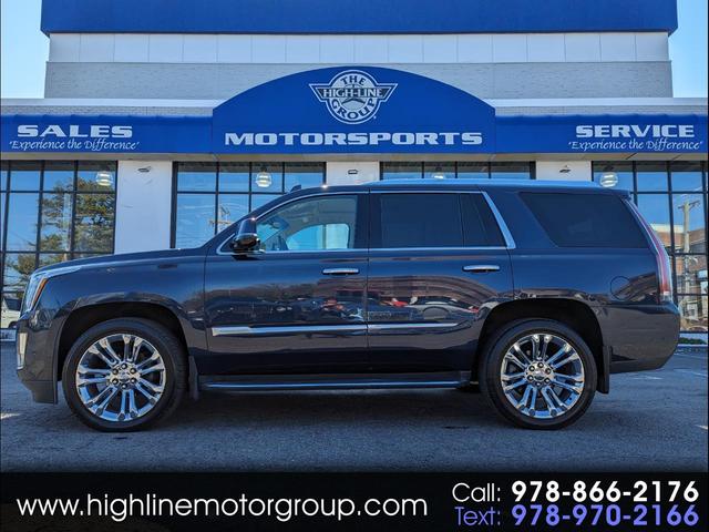 Blue 2019 Cadillac Escalade Luxury 4WD SUV / Crossover Four-Wheel Drive Automatic