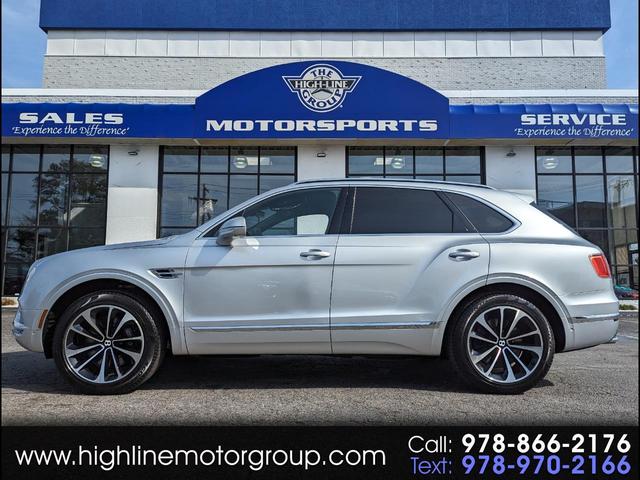Silver 2018 Bentley Bentayga W12 Onyx Edition AWD SUV / Crossover All-Wheel Drive Automatic