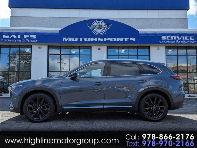 Gray 2021 Mazda CX-9 Carbon Edition AWD SUV / Crossover All-Wheel Drive Automatic